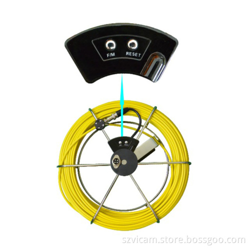 Portable Rod Push Cable Reel with Counter (VS-1806)